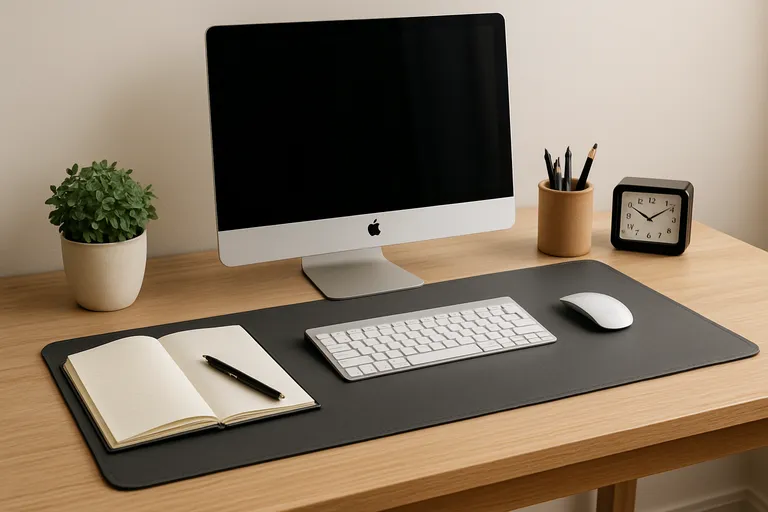 Een persoonlijke touch voor je werkplek: alles over bureau-onderleggers